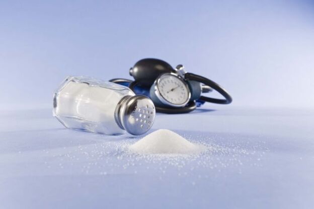 High blood pressure salt